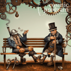 58°, Ascendant in Taurus, Steampunk artwork