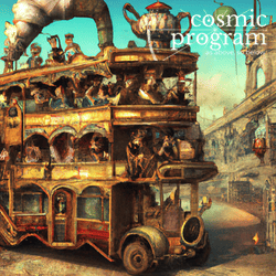 210°, Pluto in Scorpio, Steampunk artwork