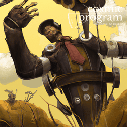 291°, South Node in Capricorn, Steampunk artwork