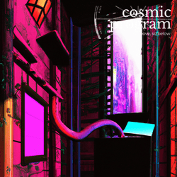 23°, Sun in Aries, Cyberpunk artwork