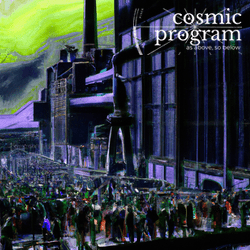 67°, North Node in Gemini, Cyberpunk artwork