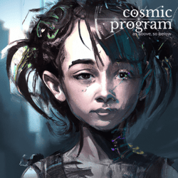71°, Jupiter in Gemini, Cyberpunk artwork