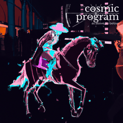 142°, North Node in Leo, Cyberpunk artwork