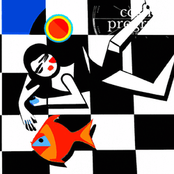 98°, Ascendant in Cancer, Bauhaus artwork