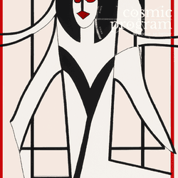 161°, North Node in Virgo, Bauhaus artwork