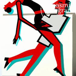 230°, Chiron in Scorpio, Bauhaus artwork