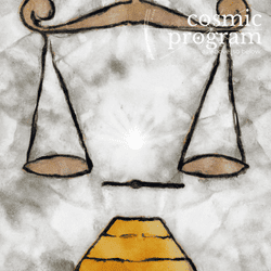 4°, Saturn in Aries, Courtroom sketch using pastels and watercolours artwork