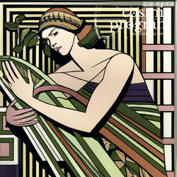 22°, Moon in Aries, Art Deco artwork