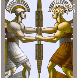 46°, Mercury in Taurus, Art Deco artwork