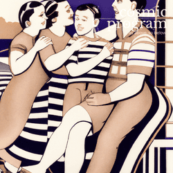 121°, Saturn in Leo, Art Deco artwork