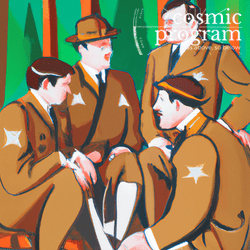 240°, Uranus in Sagittarius, Art Deco artwork