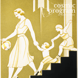 248°, Moon in Sagittarius, Art Deco artwork
