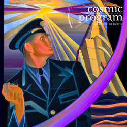 302°, Midheaven in Aquarius, Art Deco artwork