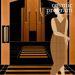 320°, Venus in Aquarius, Art Deco artwork