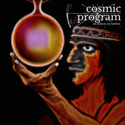 8°, North Node in Aries, Australian Aboriginal Art artwork