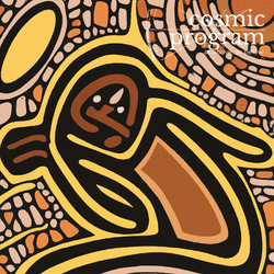 45°, North Node in Taurus, Australian Aboriginal Art artwork