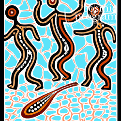 83°, Uranus in Gemini, Australian Aboriginal Art artwork