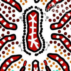 95°, Uranus in Cancer, Australian Aboriginal Art artwork