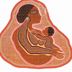 101°, Ascendant in Cancer, Australian Aboriginal Art artwork