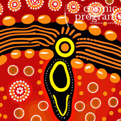 114°, Moon in Cancer, Australian Aboriginal Art artwork