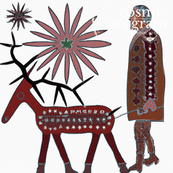 123°, Jupiter in Leo, Australian Aboriginal Art artwork