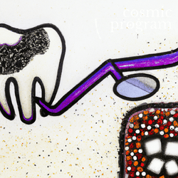 218°, Pluto in Scorpio, Australian Aboriginal Art artwork