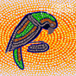 228°, Jupiter in Scorpio, Australian Aboriginal Art artwork