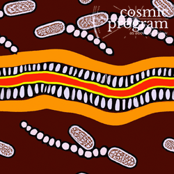 233°, Mars in Scorpio, Australian Aboriginal Art artwork
