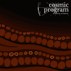 241°, Pluto in Sagittarius, Australian Aboriginal Art artwork