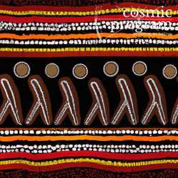 292°, Ascendant in Capricorn, Australian Aboriginal Art artwork