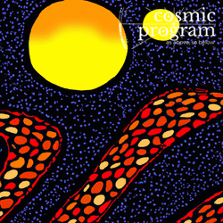 355°, South Node in Pisces, Australian Aboriginal Art artwork