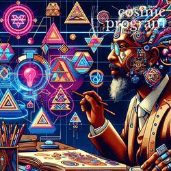 9°, Mercury in Aries, Afrofuturism artwork