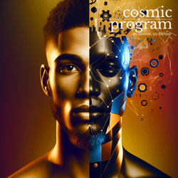 76°, Sun in Gemini, Afrofuturism artwork