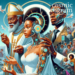 108°, Ascendant in Cancer, Afrofuturism artwork