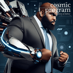 120°, Jupiter in Leo, Afrofuturism artwork