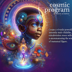 160°, North Node in Virgo, Afrofuturism artwork