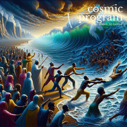 220°, Ascendant in Scorpio, Afrofuturism artwork