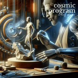 266°, Jupiter in Sagittarius, Afrofuturism artwork