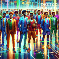 285°, Mercury in Capricorn, Afrofuturism artwork