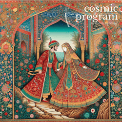 3°, Uranus in Aries, Persian Miniature Painting artwork