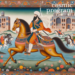 53°, Mercury in Taurus, Persian Miniature Painting artwork