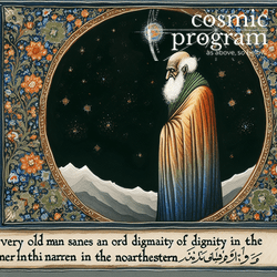 103°, Ascendant in Cancer, Persian Miniature Painting artwork