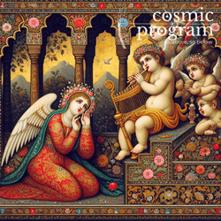 133°, Midheaven in Leo, Persian Miniature Painting artwork