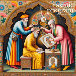 209°, Mercury in Libra, Persian Miniature Painting artwork