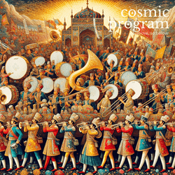 236°, Midheaven in Scorpio, Persian Miniature Painting artwork