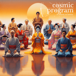 15°, Moon in Aries, Traditional Japanese Art artwork
