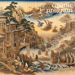 26°, Jupiter in Aries, Traditional Japanese Art artwork
