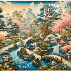 54°, Chiron in Taurus, Traditional Japanese Art artwork