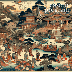 62°, Venus in Gemini, Traditional Japanese Art artwork