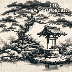 66°, Mercury in Gemini, Traditional Japanese Art artwork